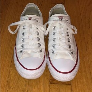 white low top all star converse